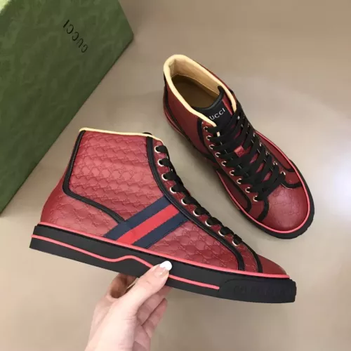 Gucci High Tops Shoes For Men #1381893 $88.00 USD, Wholesale Replica Gucci High Tops Shoes
