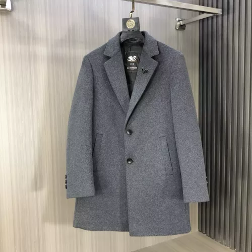 Prada Coat Long Sleeved For Men #1381947 $294.21 USD, Wholesale Replica Prada Coats