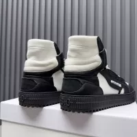 $130.00 USD Off-White High Tops Shoes For Women #1373378