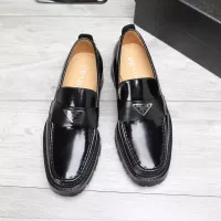$100.00 USD Prada Leather Shoes For Men #1373404