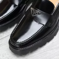 $100.00 USD Prada Leather Shoes For Men #1373404