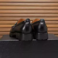 $100.00 USD Prada Leather Shoes For Men #1373405