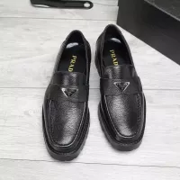 $100.00 USD Prada Leather Shoes For Men #1373407