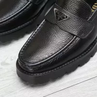 $100.00 USD Prada Leather Shoes For Men #1373407