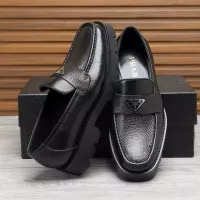$100.00 USD Prada Leather Shoes For Men #1373407