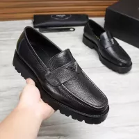 $100.00 USD Prada Leather Shoes For Men #1373407
