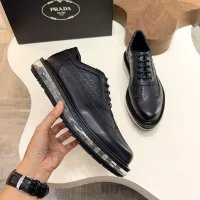 $155.00 USD Prada Leather Shoes For Men #1373440