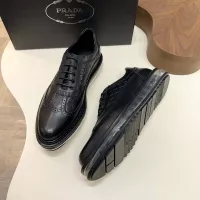 $155.00 USD Prada Leather Shoes For Men #1373440