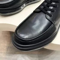 $155.00 USD Prada Leather Shoes For Men #1373441