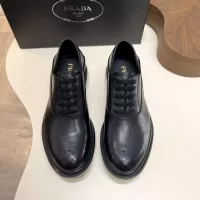 $155.00 USD Prada Leather Shoes For Men #1373443