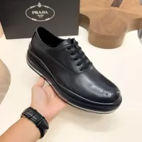 $155.00 USD Prada Leather Shoes For Men #1373443
