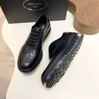 $155.00 USD Prada Leather Shoes For Men #1373443
