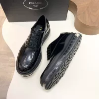 $155.00 USD Prada Leather Shoes For Men #1373444