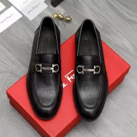 $100.00 USD Salvatore Ferragamo Leather Shoes For Men #1373478