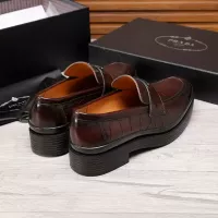 $102.00 USD Prada Leather Shoes For Men #1373519
