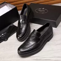 $102.00 USD Prada Leather Shoes For Men #1373520
