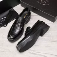 $102.00 USD Prada Leather Shoes For Men #1373520