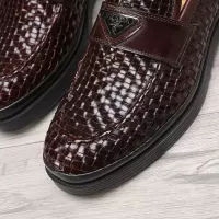 $112.00 USD Prada Leather Shoes For Men #1373521