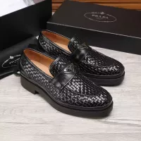 $112.00 USD Prada Leather Shoes For Men #1373522