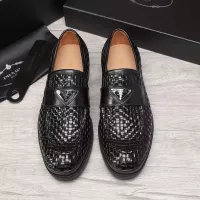 $112.00 USD Prada Leather Shoes For Men #1373522