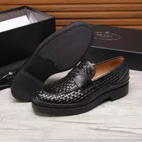 $112.00 USD Prada Leather Shoes For Men #1373522