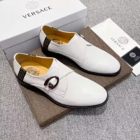 $82.00 USD Versace Leather Shoes For Men #1373555