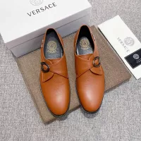 $82.00 USD Versace Leather Shoes For Men #1373557