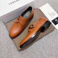 $82.00 USD Versace Leather Shoes For Men #1373557