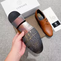 $82.00 USD Versace Leather Shoes For Men #1373557