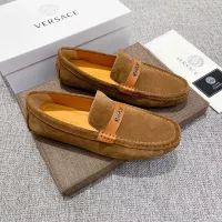 $82.00 USD Versace Leather Shoes For Men #1373570