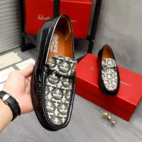 $80.00 USD Salvatore Ferragamo Leather Shoes For Men #1373656