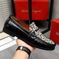 $80.00 USD Salvatore Ferragamo Leather Shoes For Men #1373656