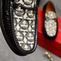 $80.00 USD Salvatore Ferragamo Leather Shoes For Men #1373656