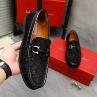 $80.00 USD Salvatore Ferragamo Leather Shoes For Men #1373662
