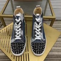 $98.00 USD Christian Louboutin High Top Shoes For Men #1373702