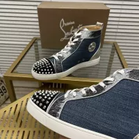 $98.00 USD Christian Louboutin High Top Shoes For Men #1373702