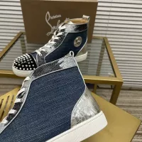 $98.00 USD Christian Louboutin High Top Shoes For Men #1373702