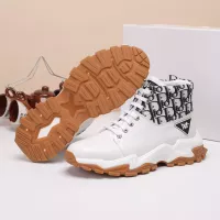 $85.00 USD Christian Dior High Top Shoes For Men #1373744