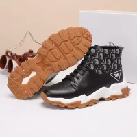 $85.00 USD Christian Dior High Top Shoes For Men #1373745