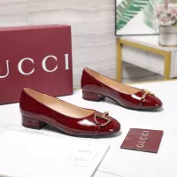 $105.00 USD Gucci Flat Shoes For Women #1374023