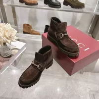 $125.00 USD Gucci Boots For Women #1374073