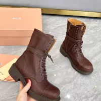 $122.00 USD MIU MIU Boots For Women #1374114