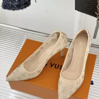 $108.00 USD Louis Vuitton High-Heeled Shoes For Women #1374136