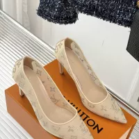 $108.00 USD Louis Vuitton High-Heeled Shoes For Women #1374136