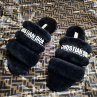 $92.00 USD Christian Dior Slippers For Women #1374187