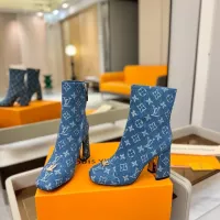 $150.00 USD Louis Vuitton Boots For Women #1374195