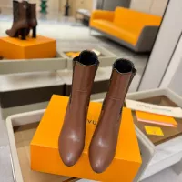 $160.00 USD Louis Vuitton Boots For Women #1374205