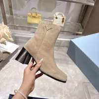 $125.00 USD Prada Boots For Women #1374270