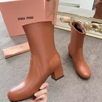$100.00 USD MIU MIU Boots For Women #1374298