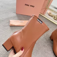 $100.00 USD MIU MIU Boots For Women #1374298